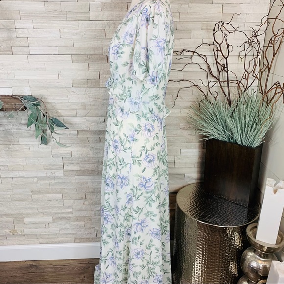 Gal Meets Glam NWT Cassidy Floral Maxi Dress $198 - Picture 5 of 13